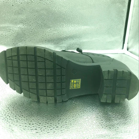 Via giulia women's lace-up black Bootie Sz 10 - Picture 10 of 11